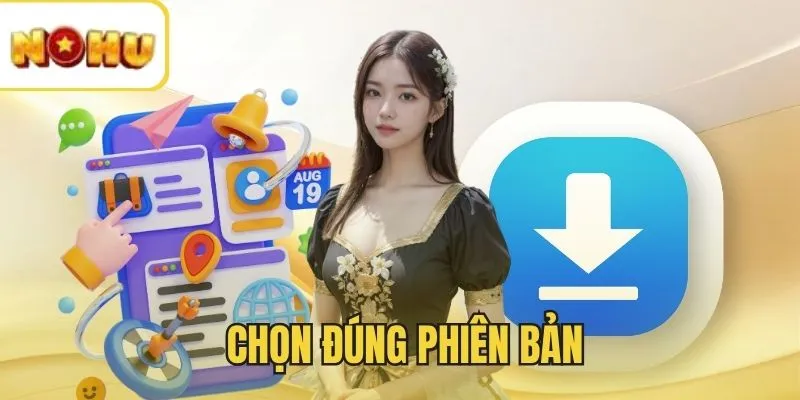 Tải app NOHU90 đúng hệ điều hành